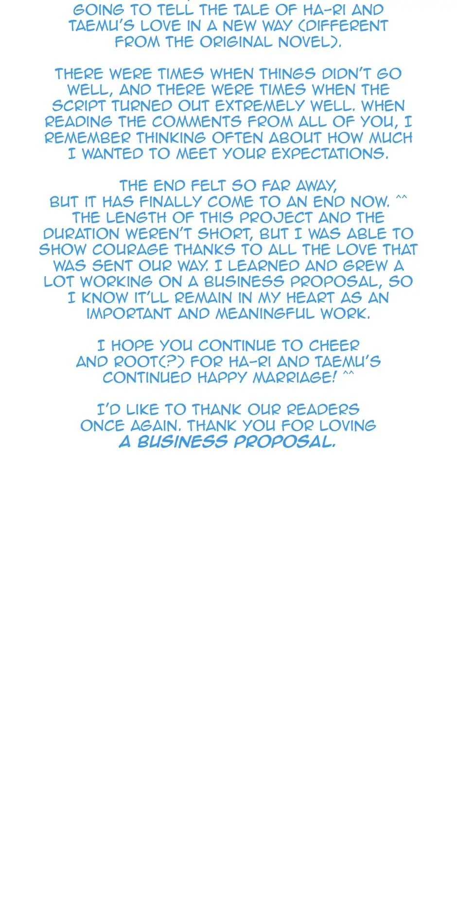 Read A Business Proposal EN Manga Online