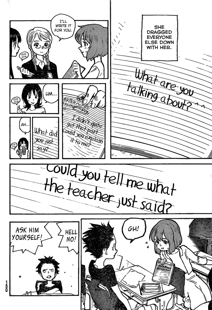 Read A Silent Voice EN Manga Online