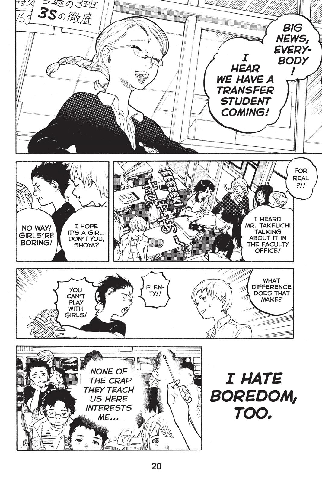 Read A Silent Voice EN Manga Online