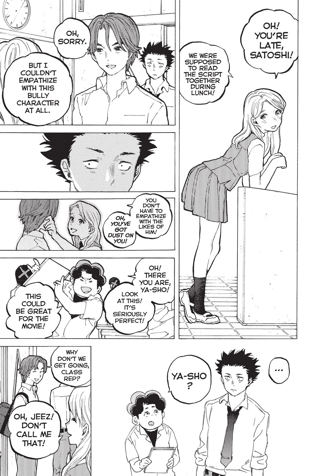 Read A Silent Voice EN Manga Online