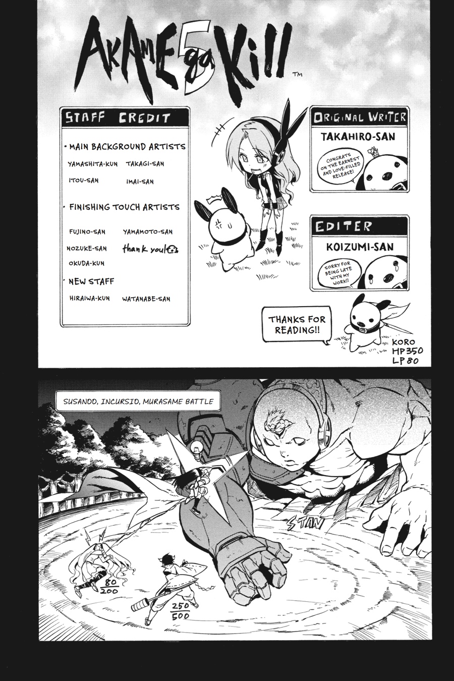 Read Akame ga Kill! EN Manga Online