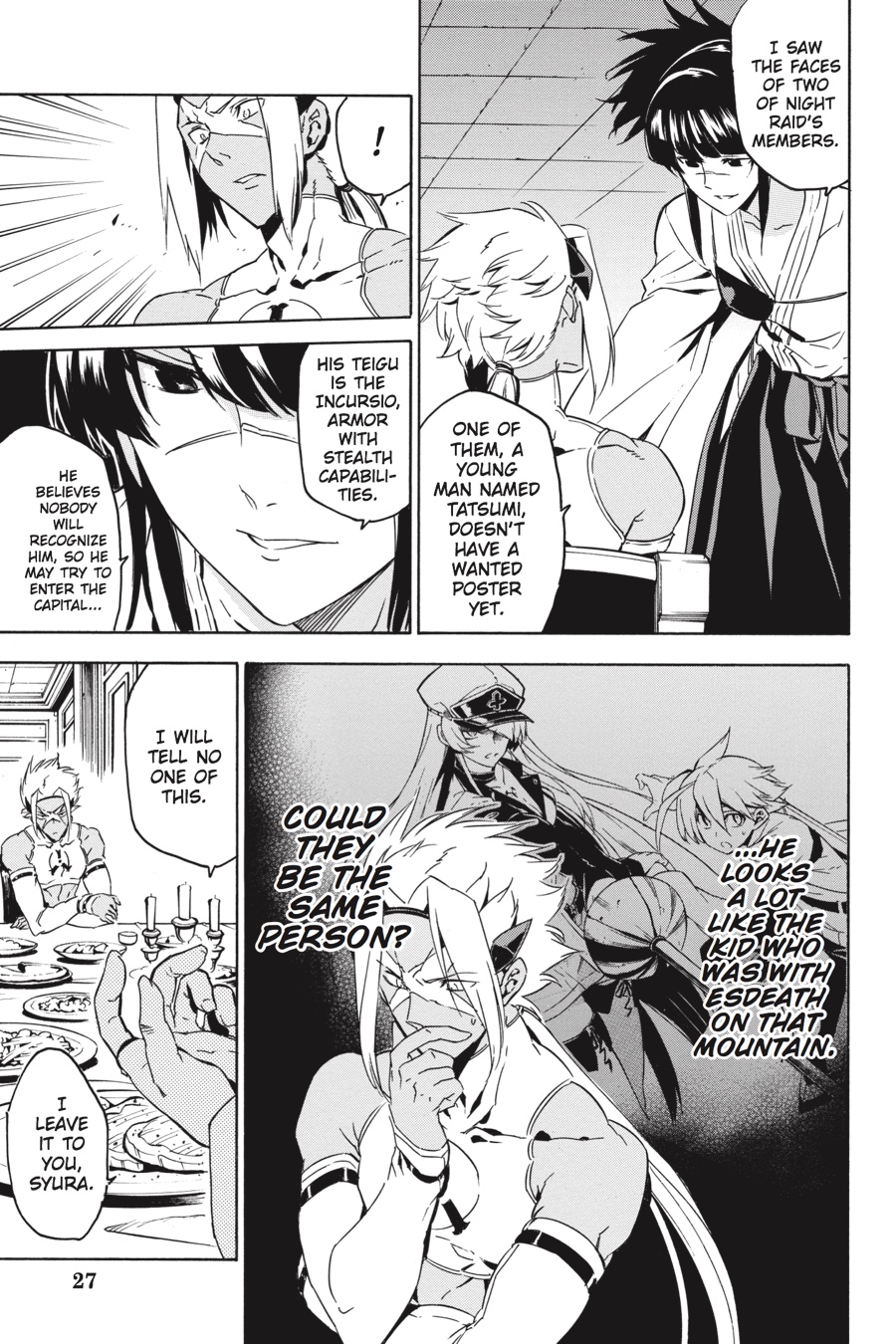 Read Akame ga Kill! EN Manga Online