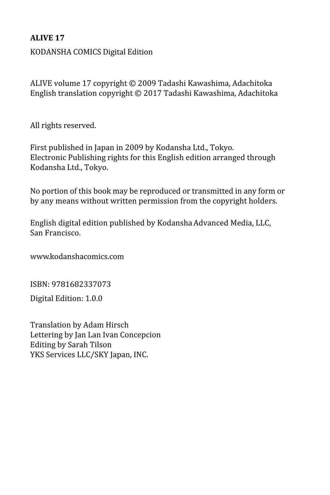 Read Alive_ The Final Evolution EN Manga Online