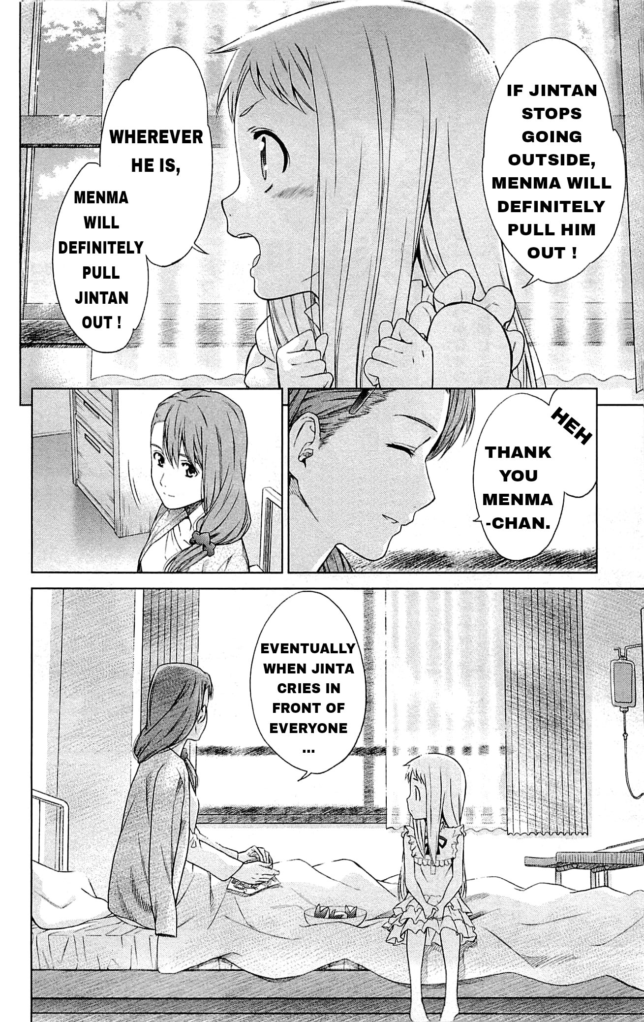 Read Ano Hi Mita Hana no Namae wo Bokutachi wa Mada Shiranai EN Manga Online