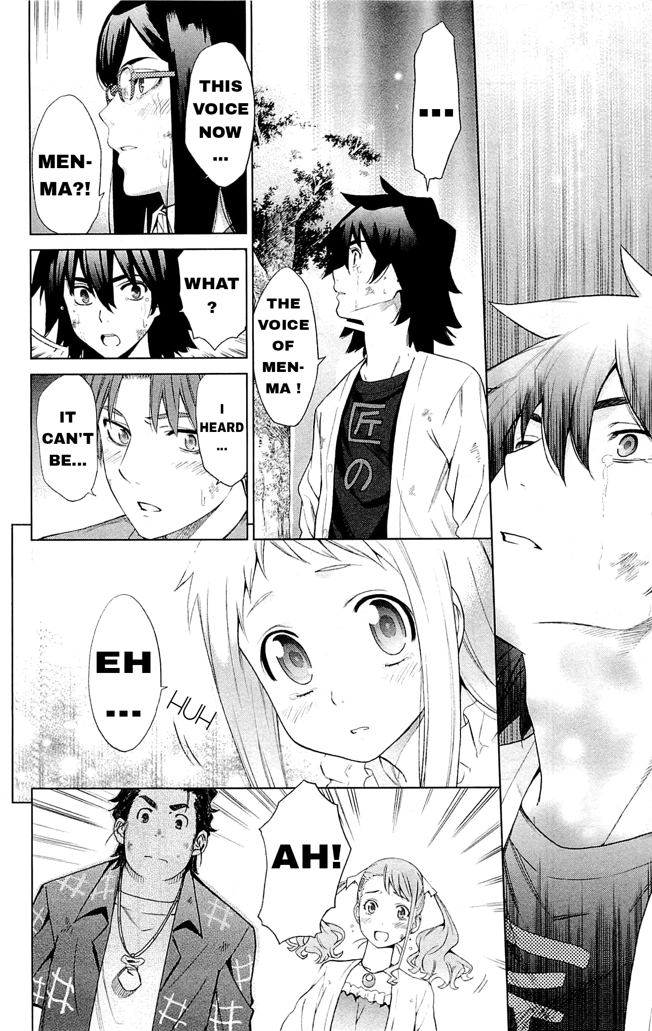 Read Ano Hi Mita Hana no Namae wo Bokutachi wa Mada Shiranai EN Manga Online