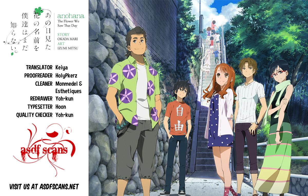 Read Ano Hi Mita Hana no Namae wo Bokutachi wa Mada Shiranai EN Manga Online