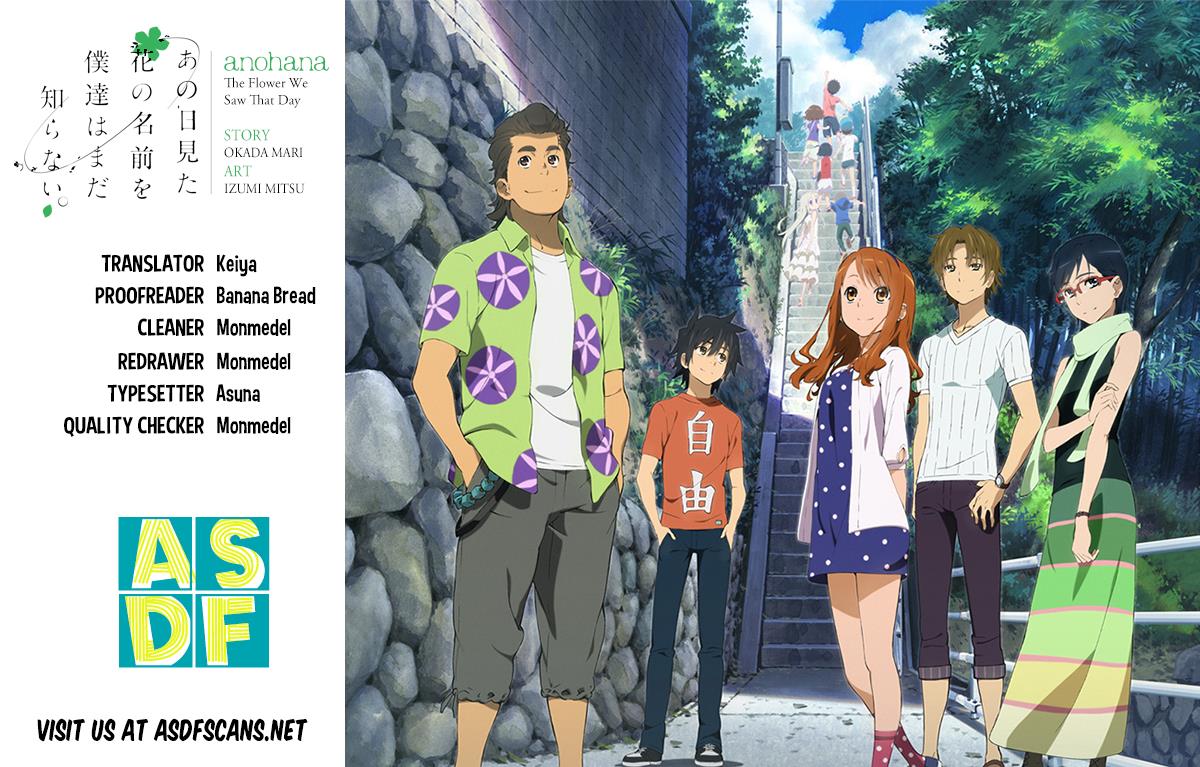 Read Ano Hi Mita Hana no Namae wo Bokutachi wa Mada Shiranai EN Manga Online