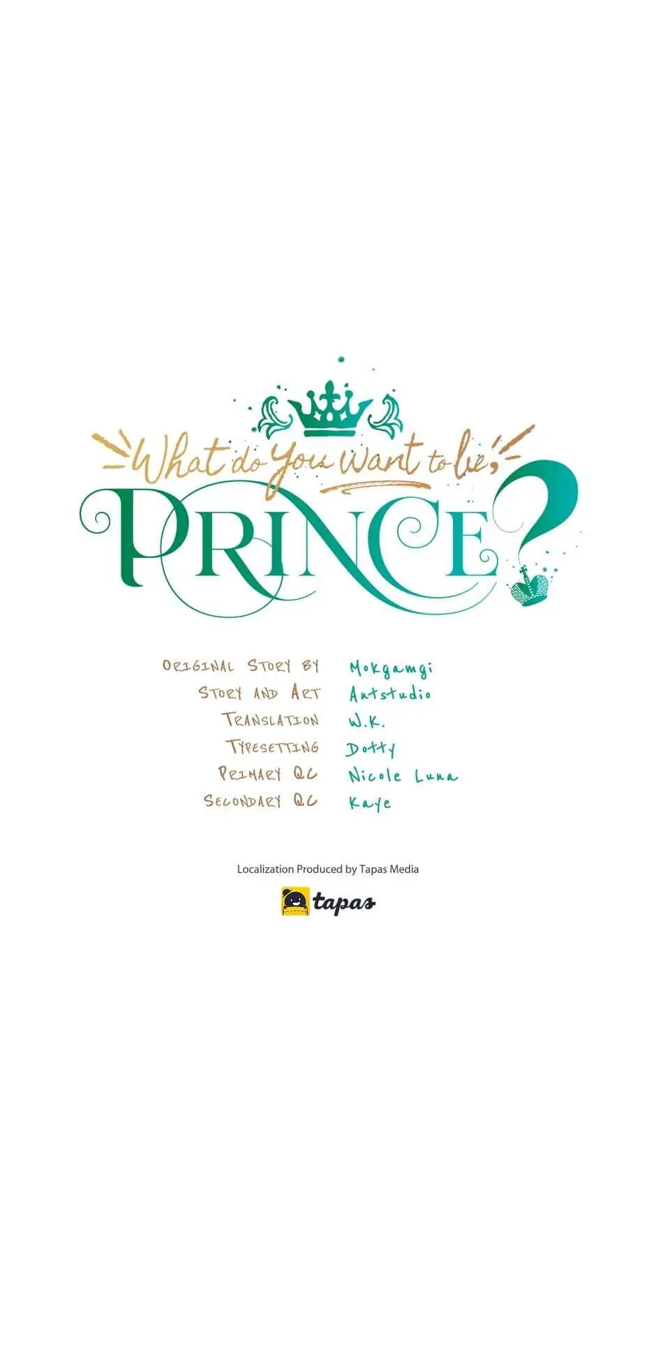Read As You Wish, Prince EN Manga Online