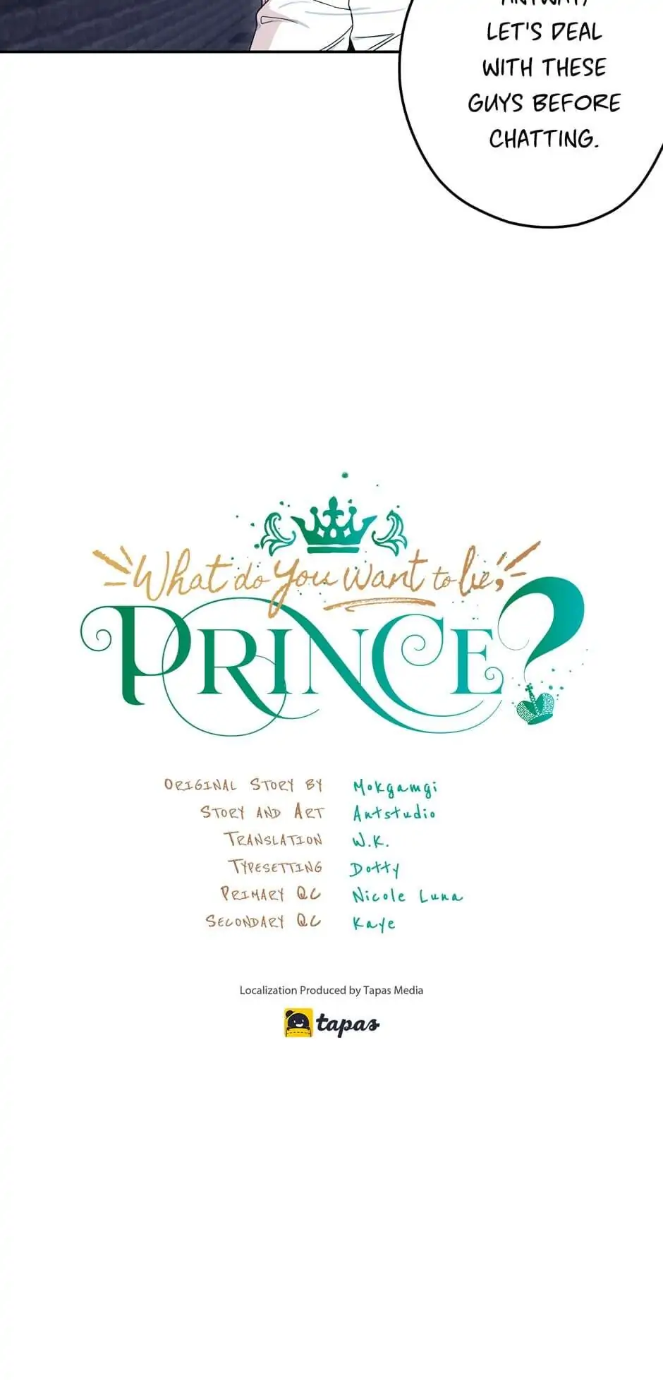 Read As You Wish, Prince EN Manga Online