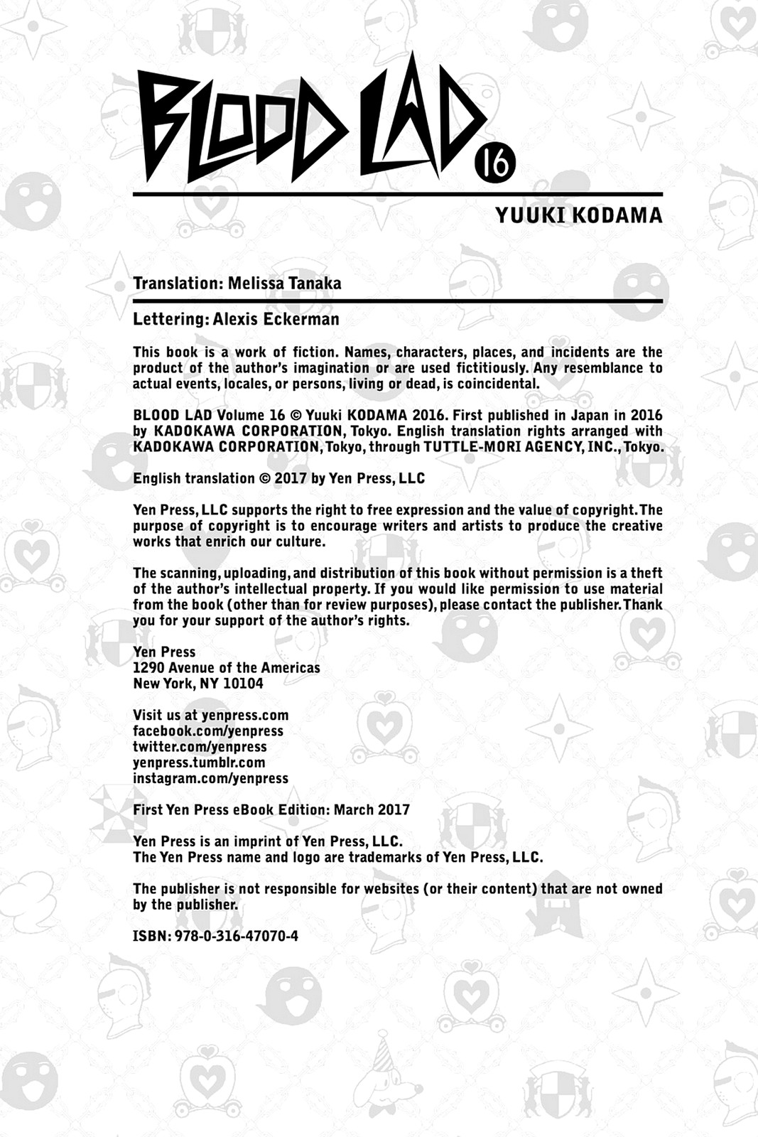 Read Blood Lad EN Manga Online