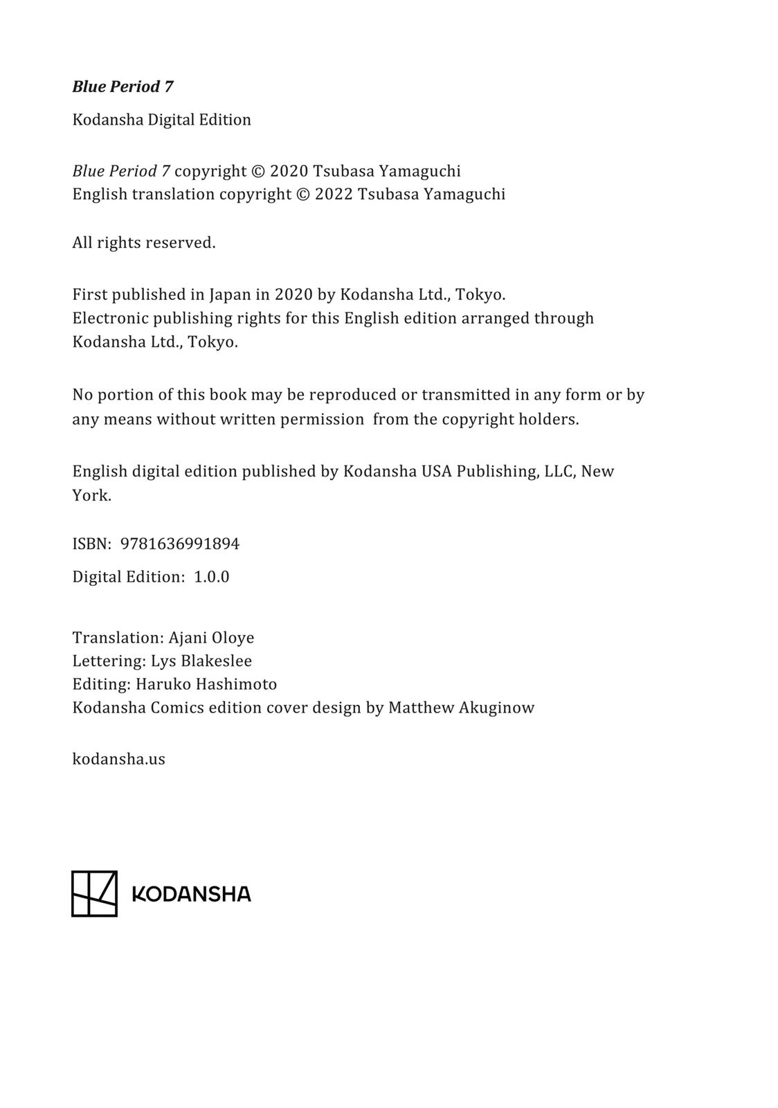 Read Blue Period EN Manga Online