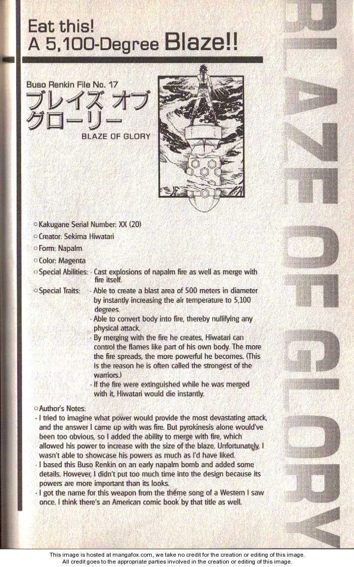 Read Buso Renkin EN Manga Online