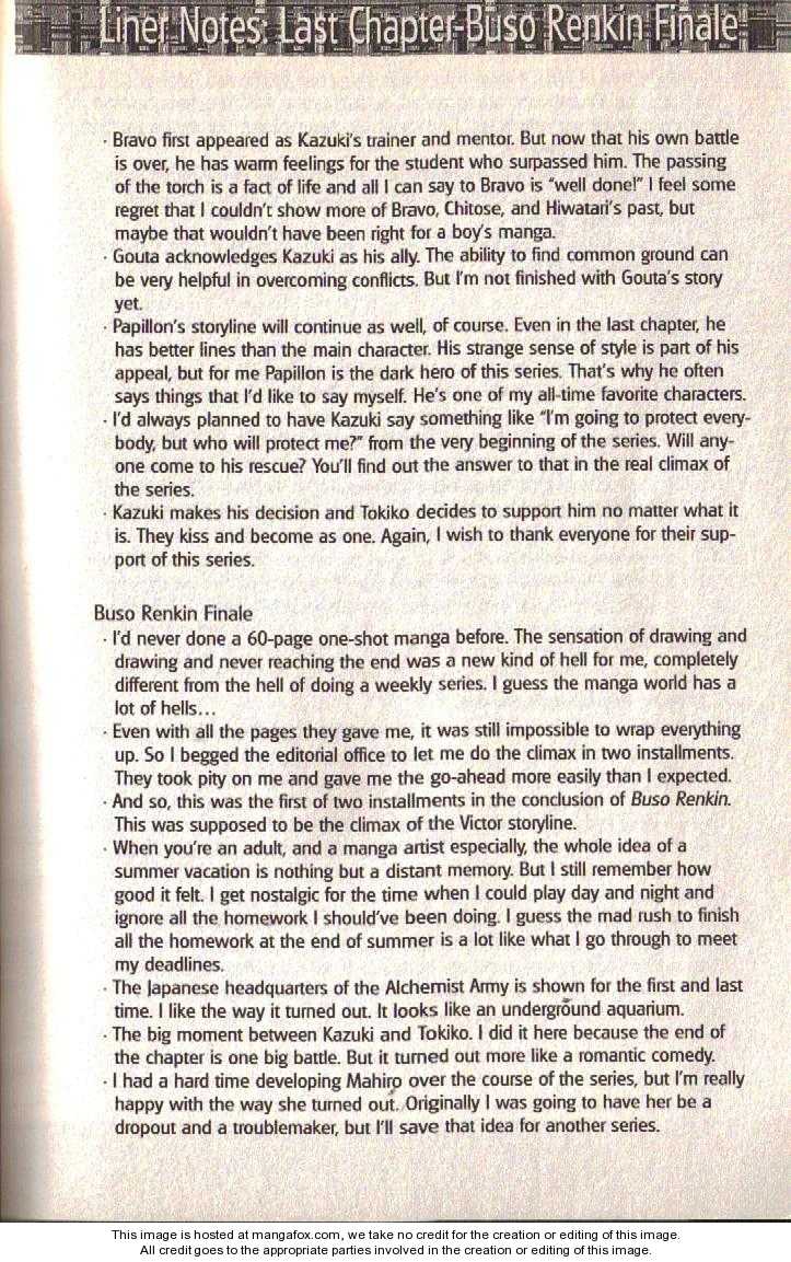 Read Buso Renkin EN Manga Online