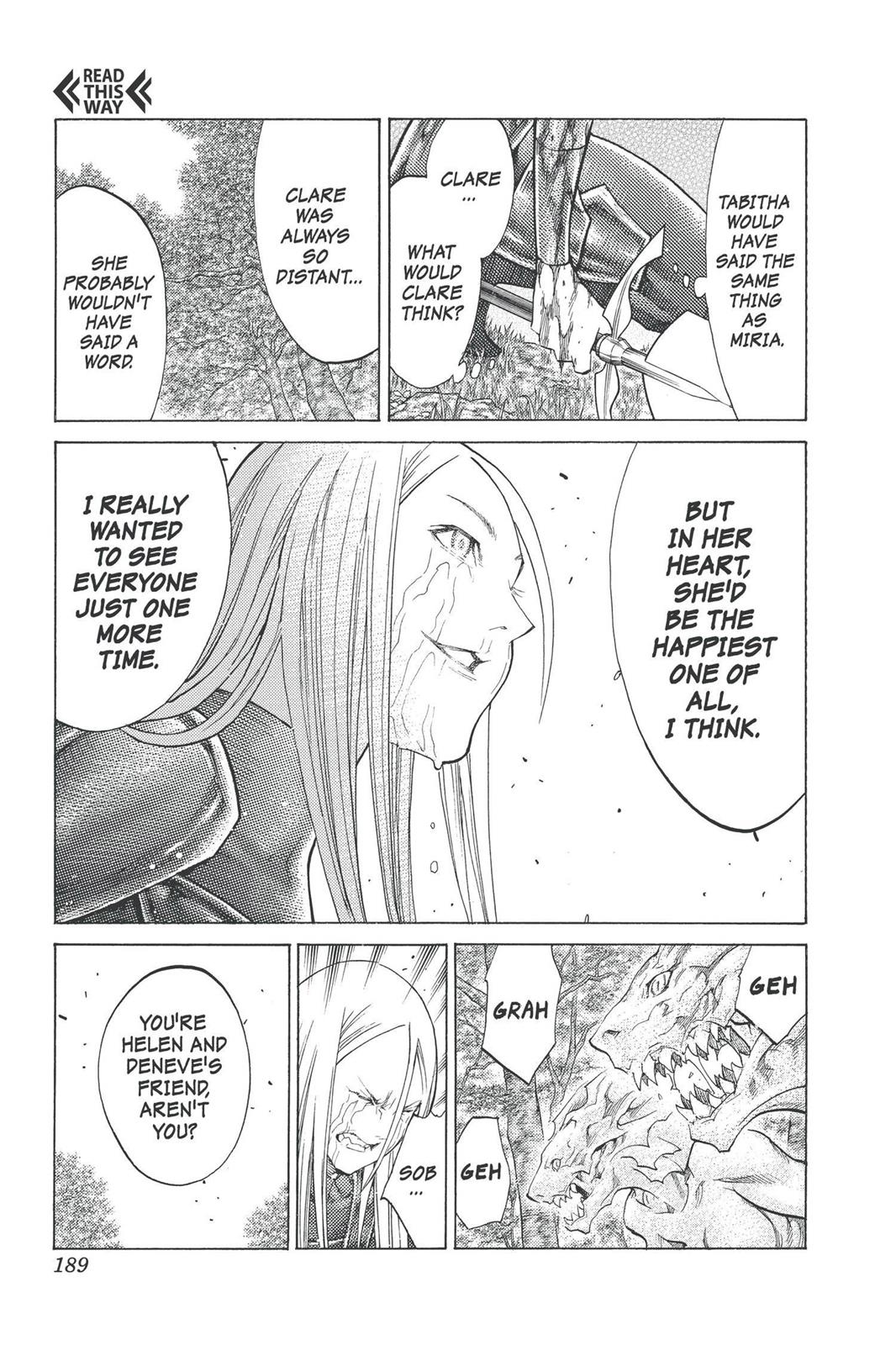 Read Claymore EN Manga Online