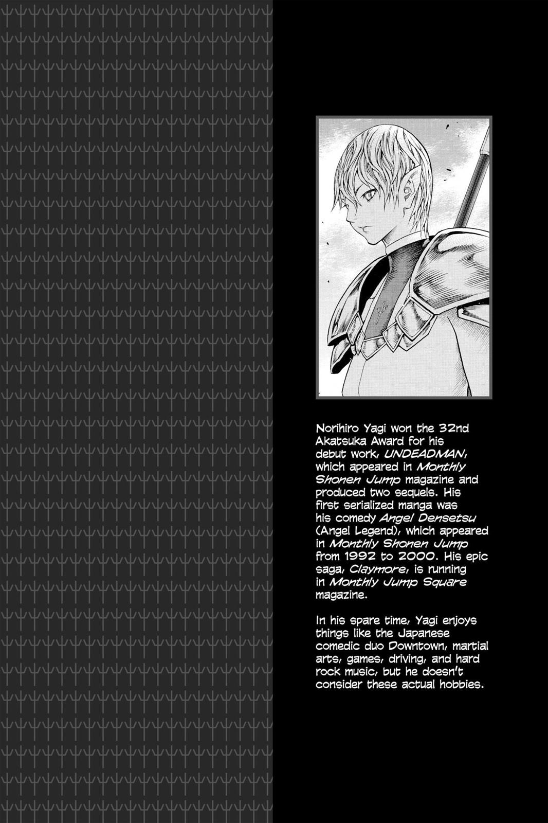 Read Claymore EN Manga Online