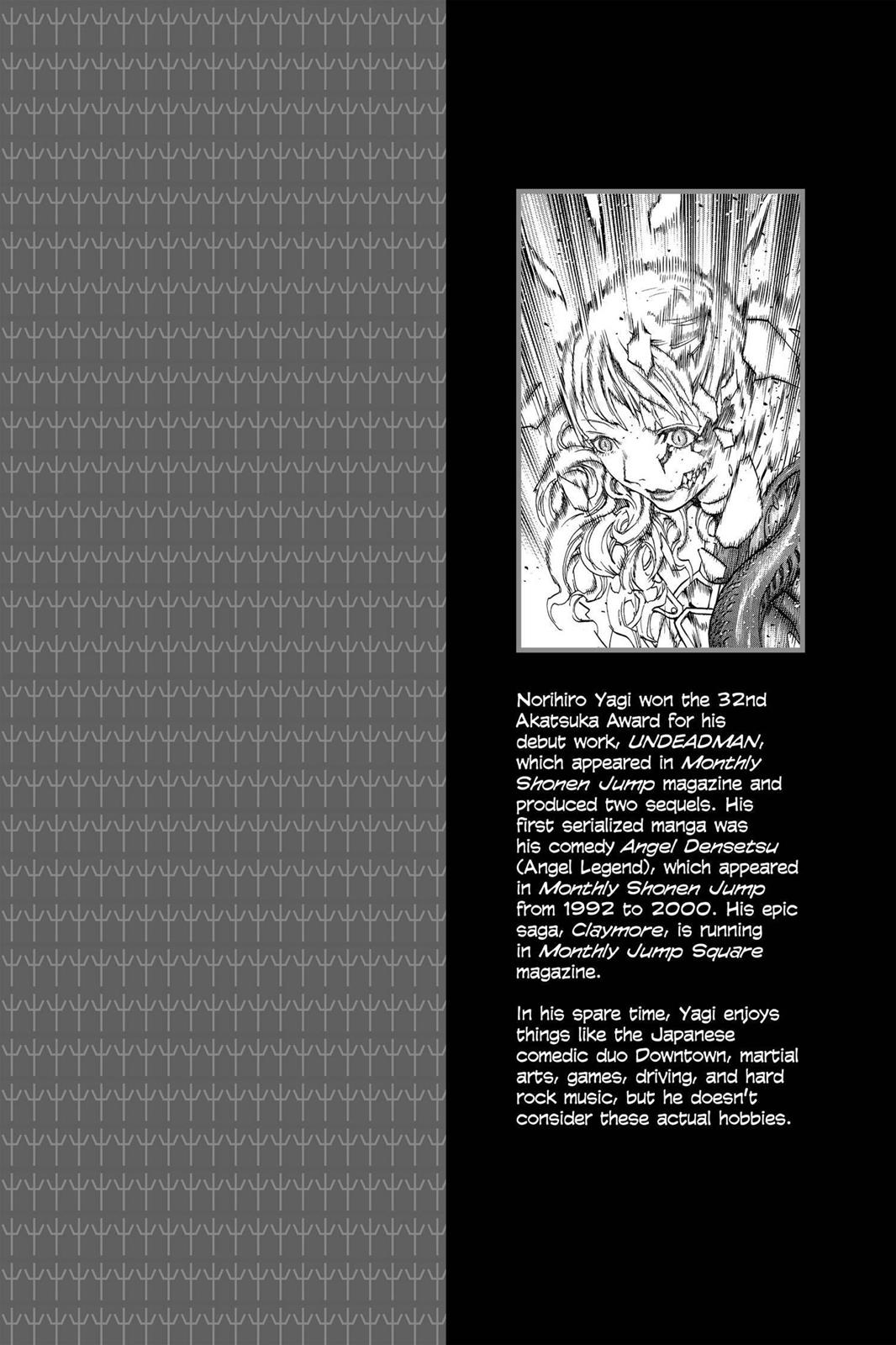 Read Claymore EN Manga Online