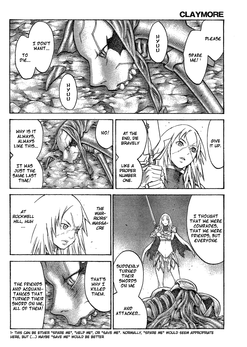 Read Claymore EN Manga Online