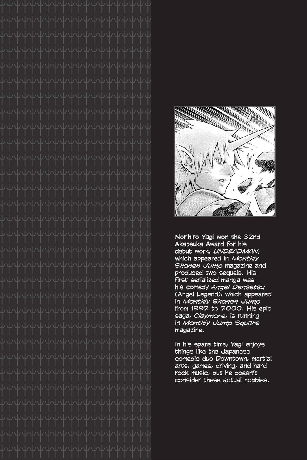 Read Claymore EN Manga Online