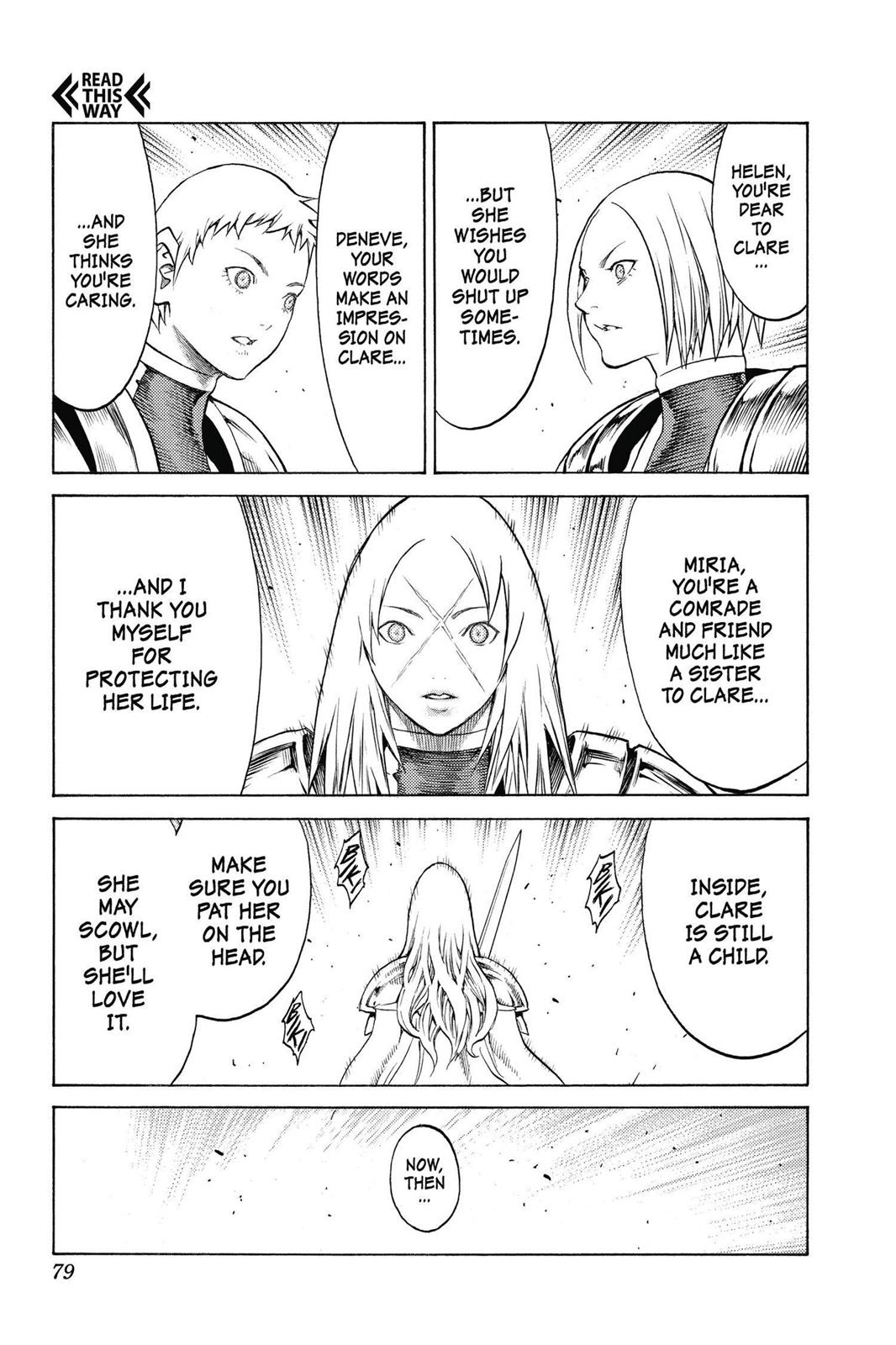 Read Claymore EN Manga Online