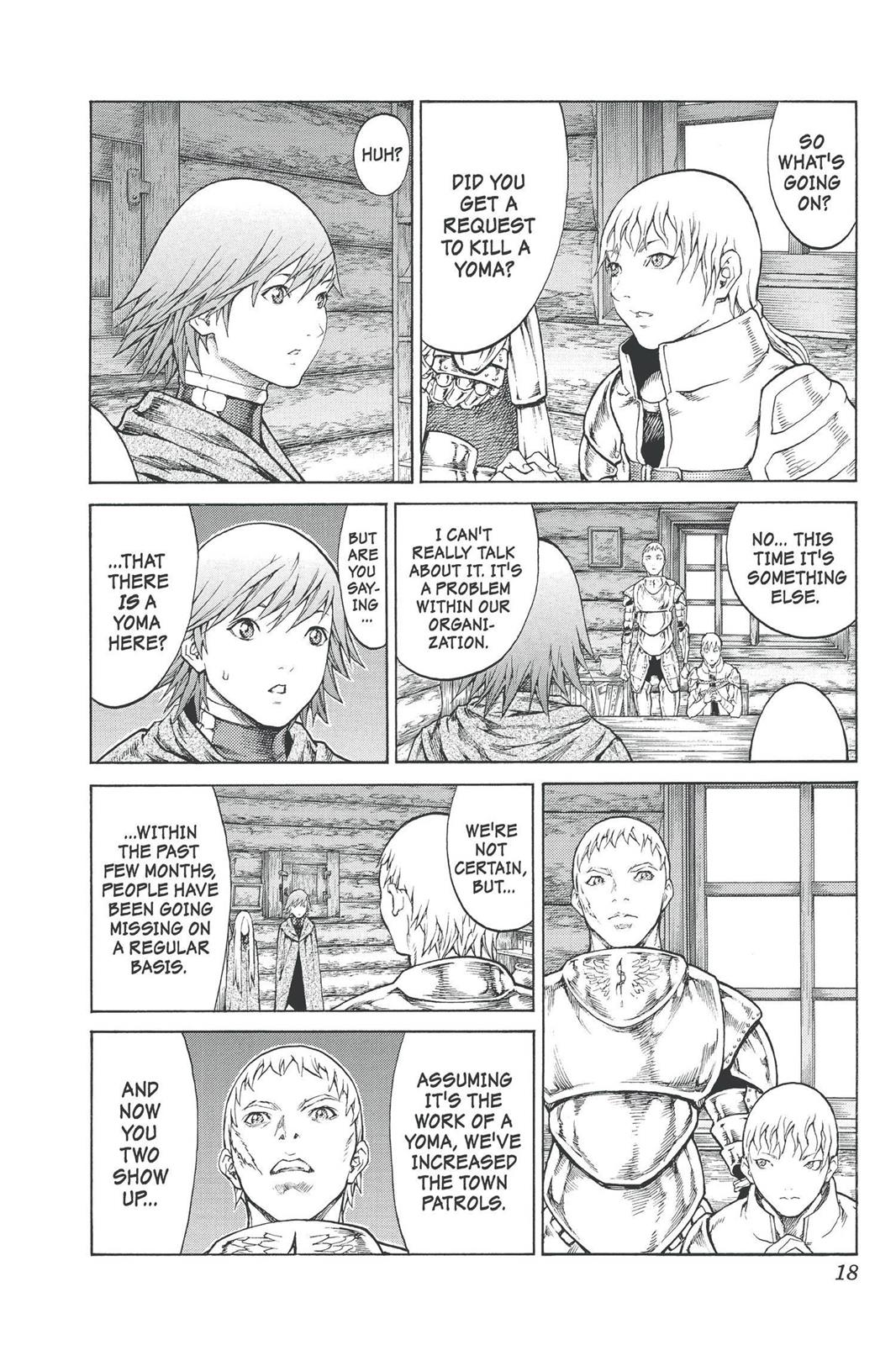 Read Claymore EN Manga Online