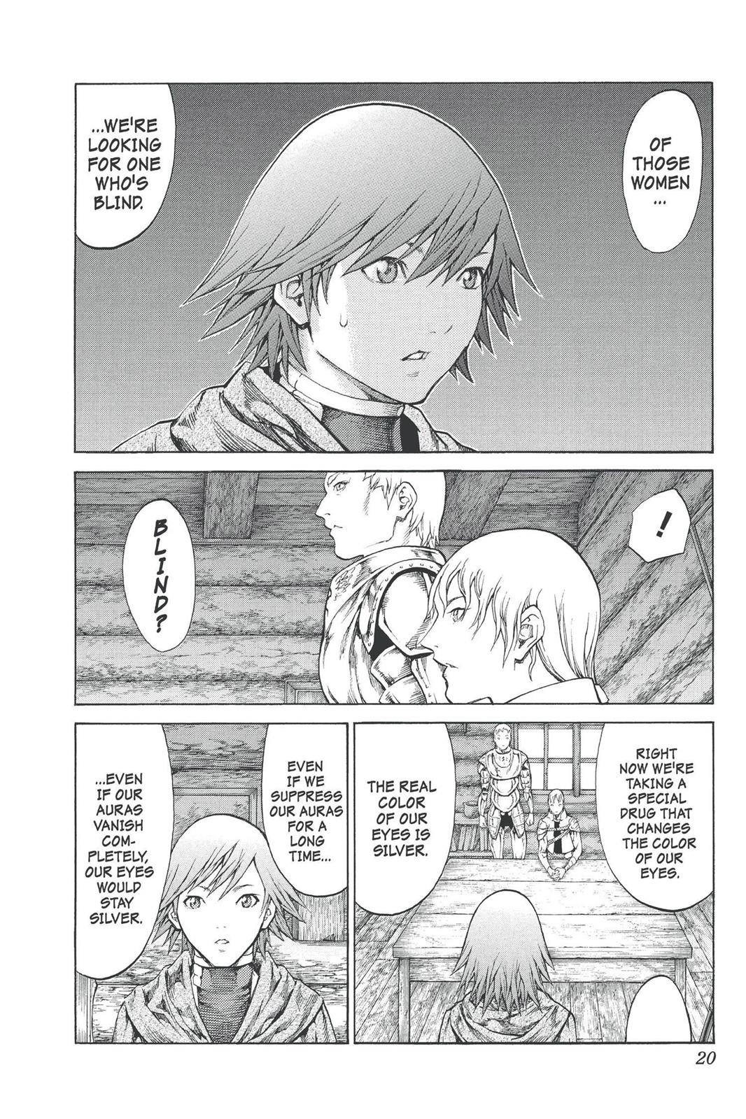 Read Claymore EN Manga Online
