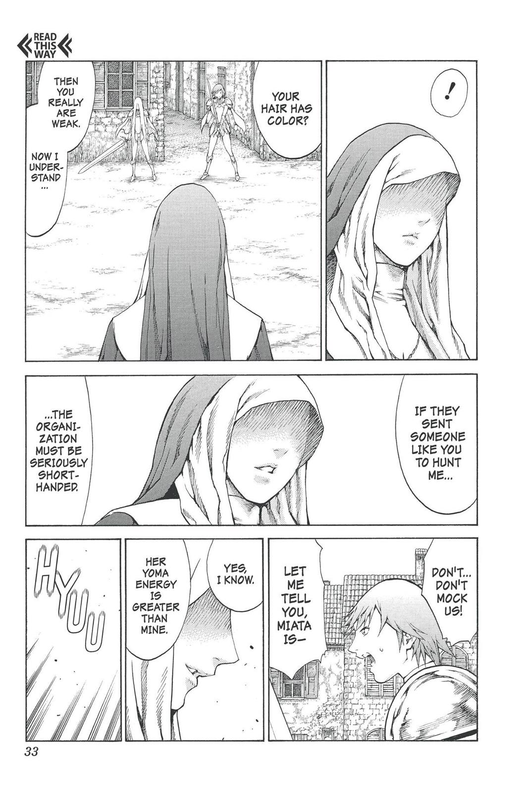 Read Claymore EN Manga Online