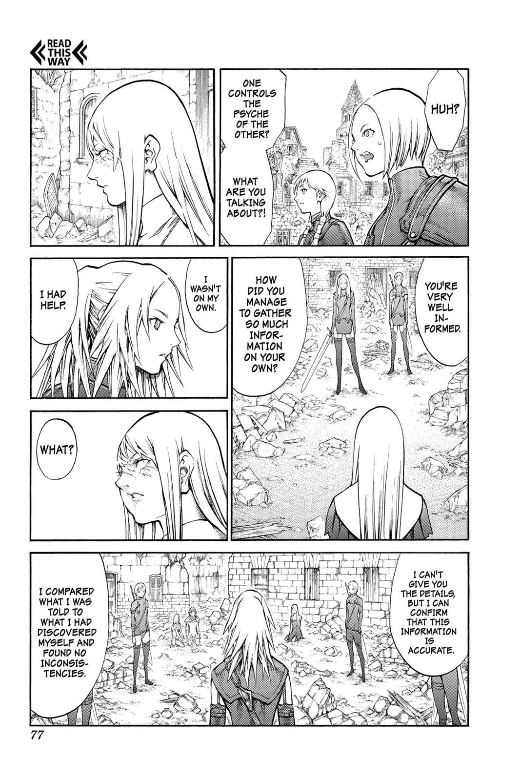 Read Claymore EN Manga Online