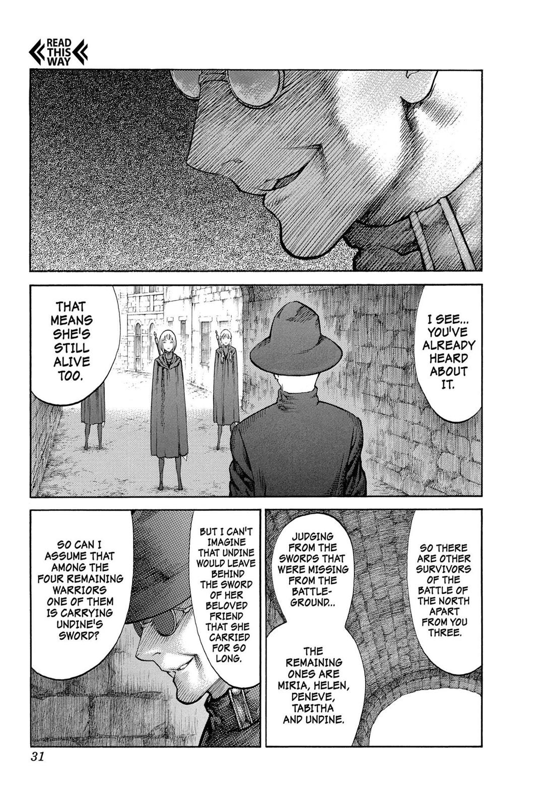 Read Claymore EN Manga Online