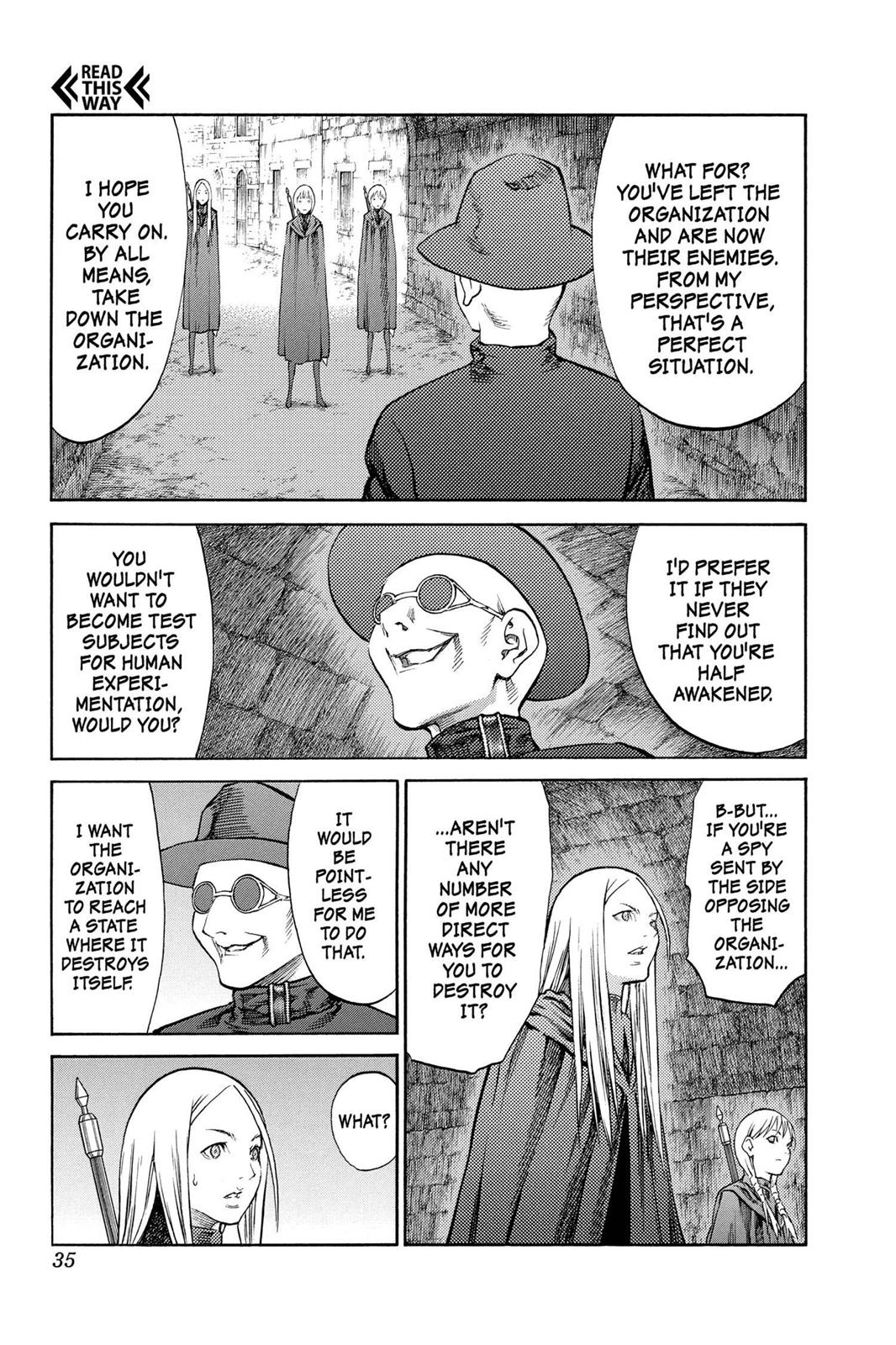 Read Claymore EN Manga Online