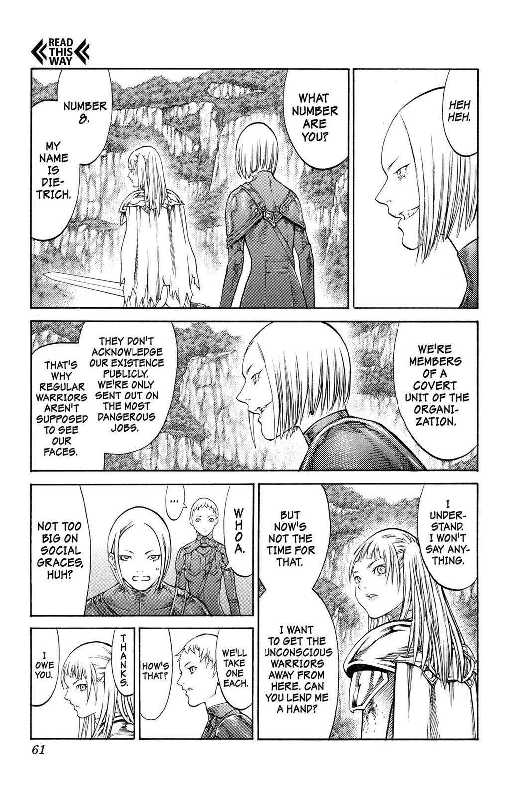 Read Claymore EN Manga Online