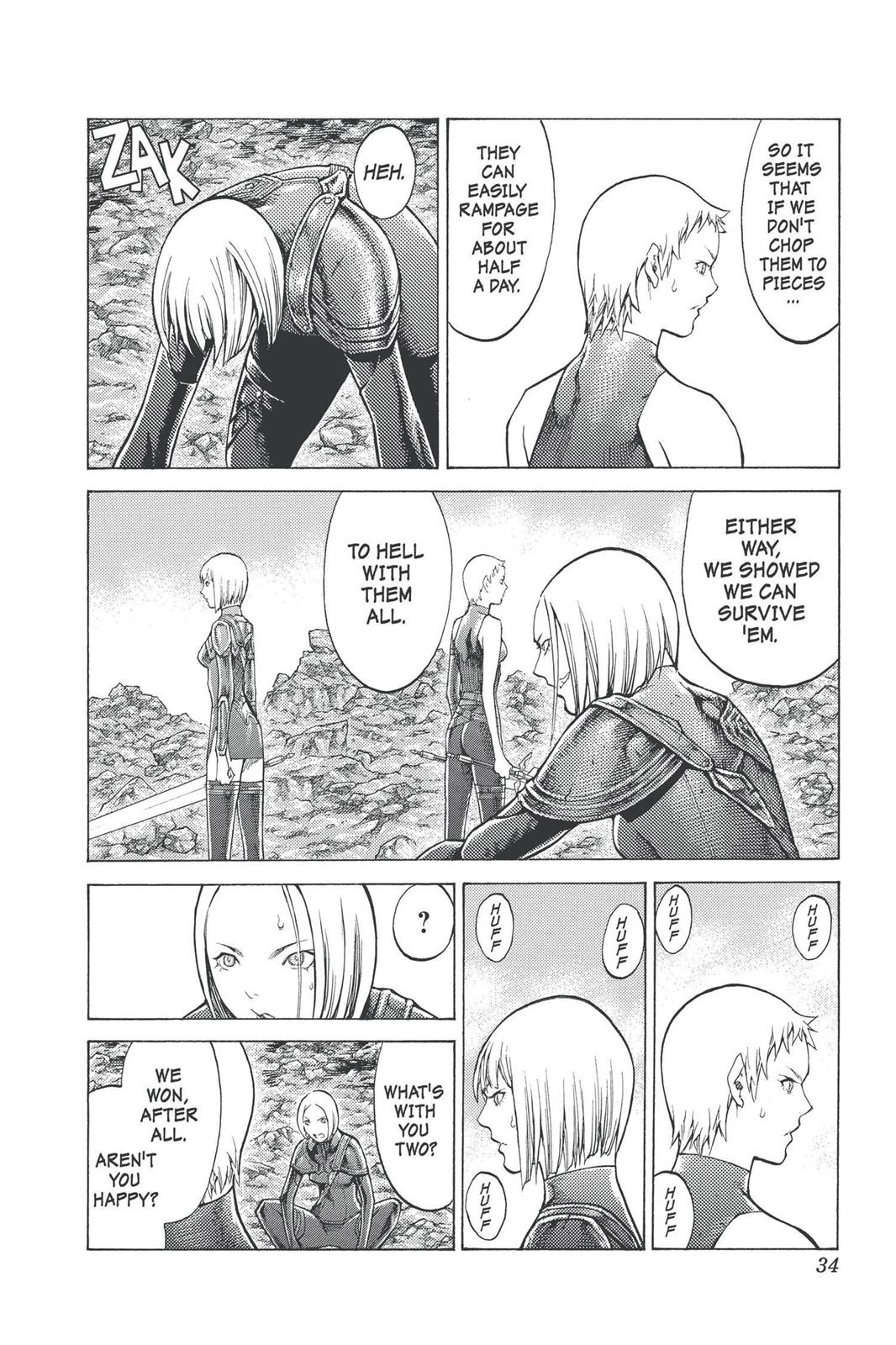 Read Claymore EN Manga Online