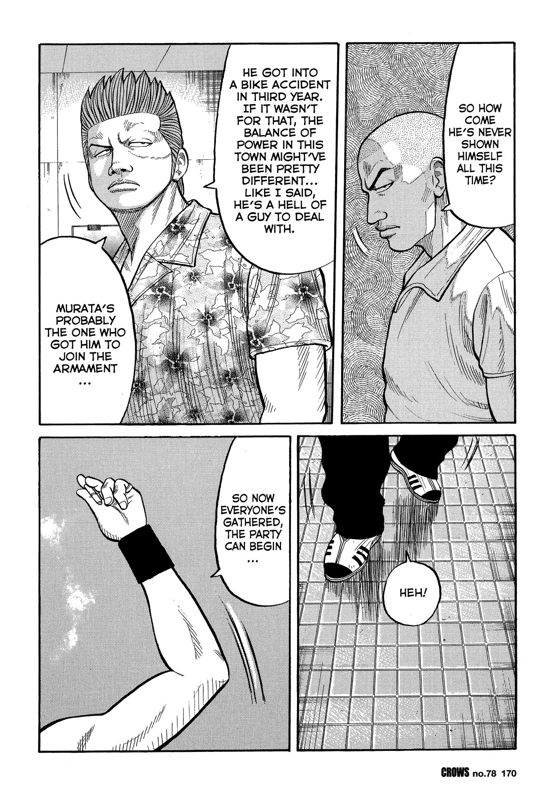 Read Crows EN Manga Online