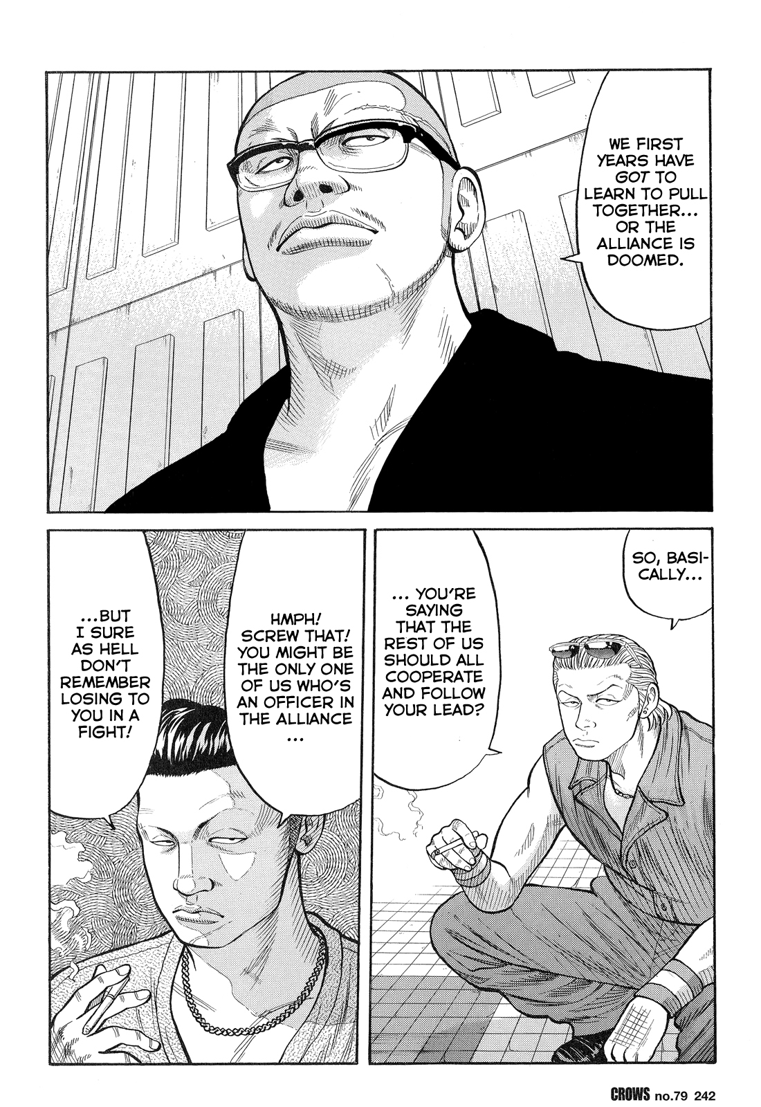 Read Crows EN Manga Online