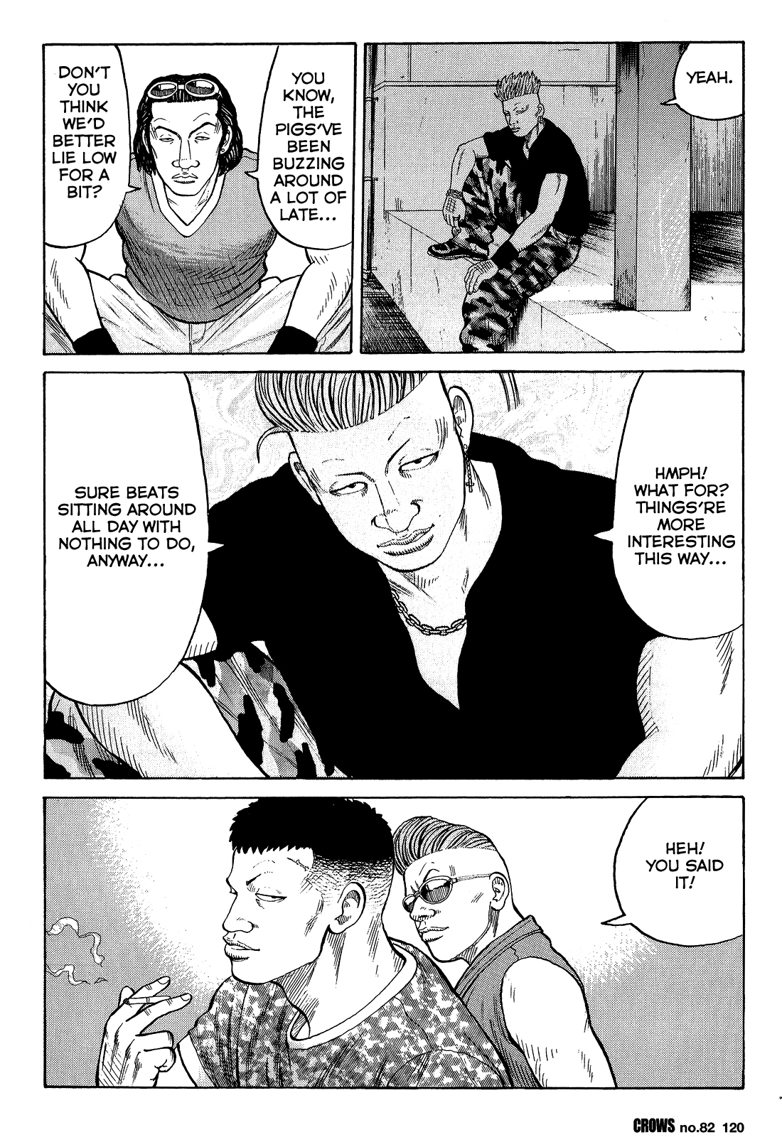 Read Crows EN Manga Online