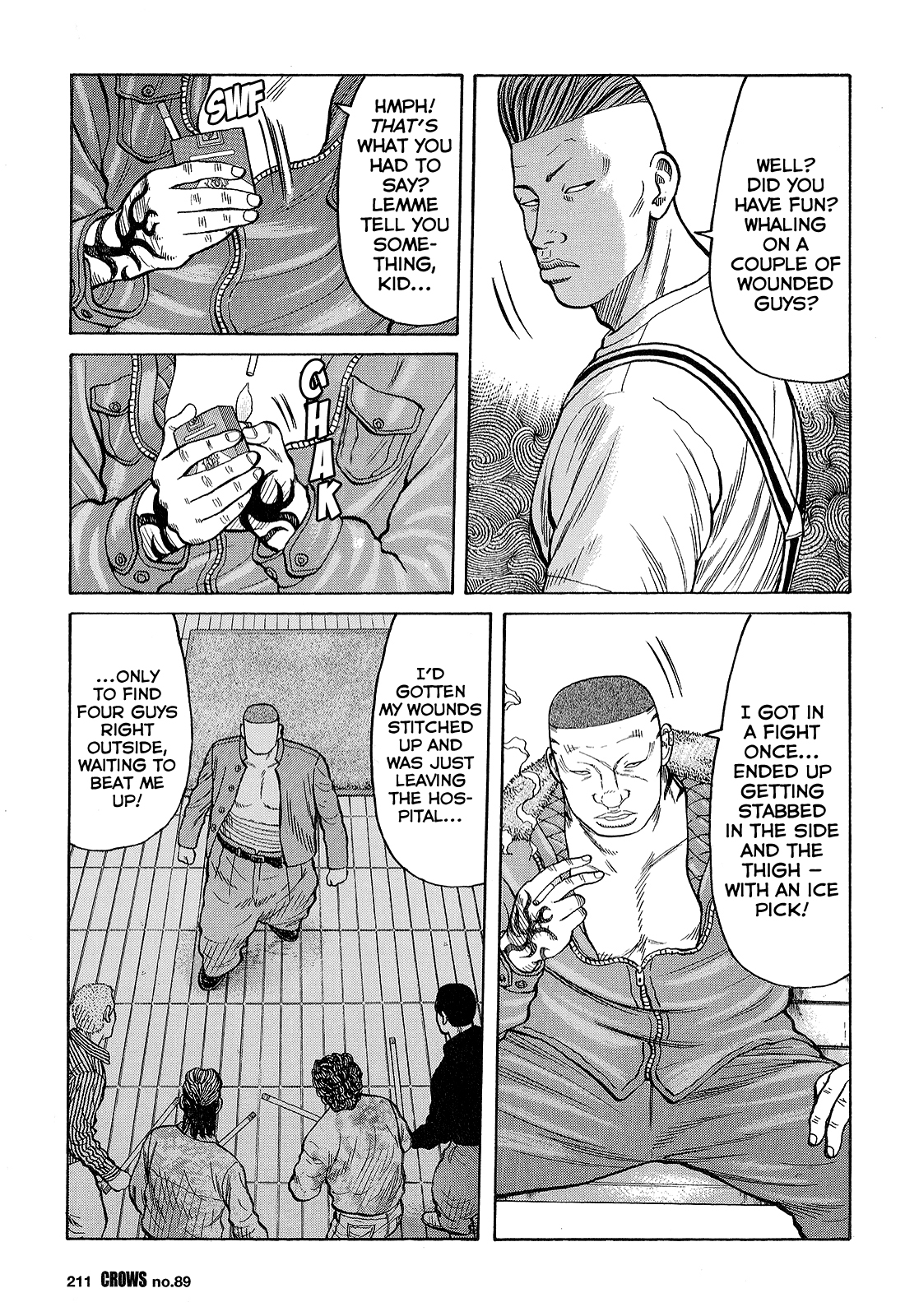 Read Crows EN Manga Online