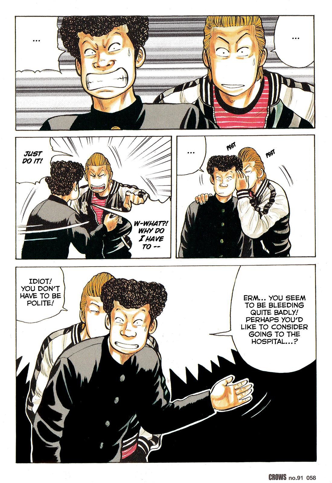 Read Crows EN Manga Online