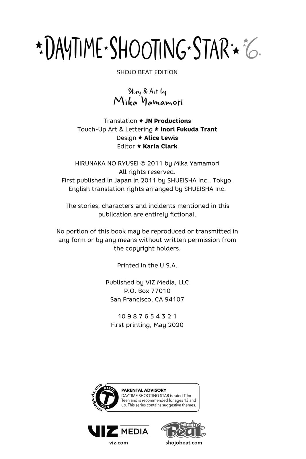 Read Daytime Shooting Star EN Manga Online