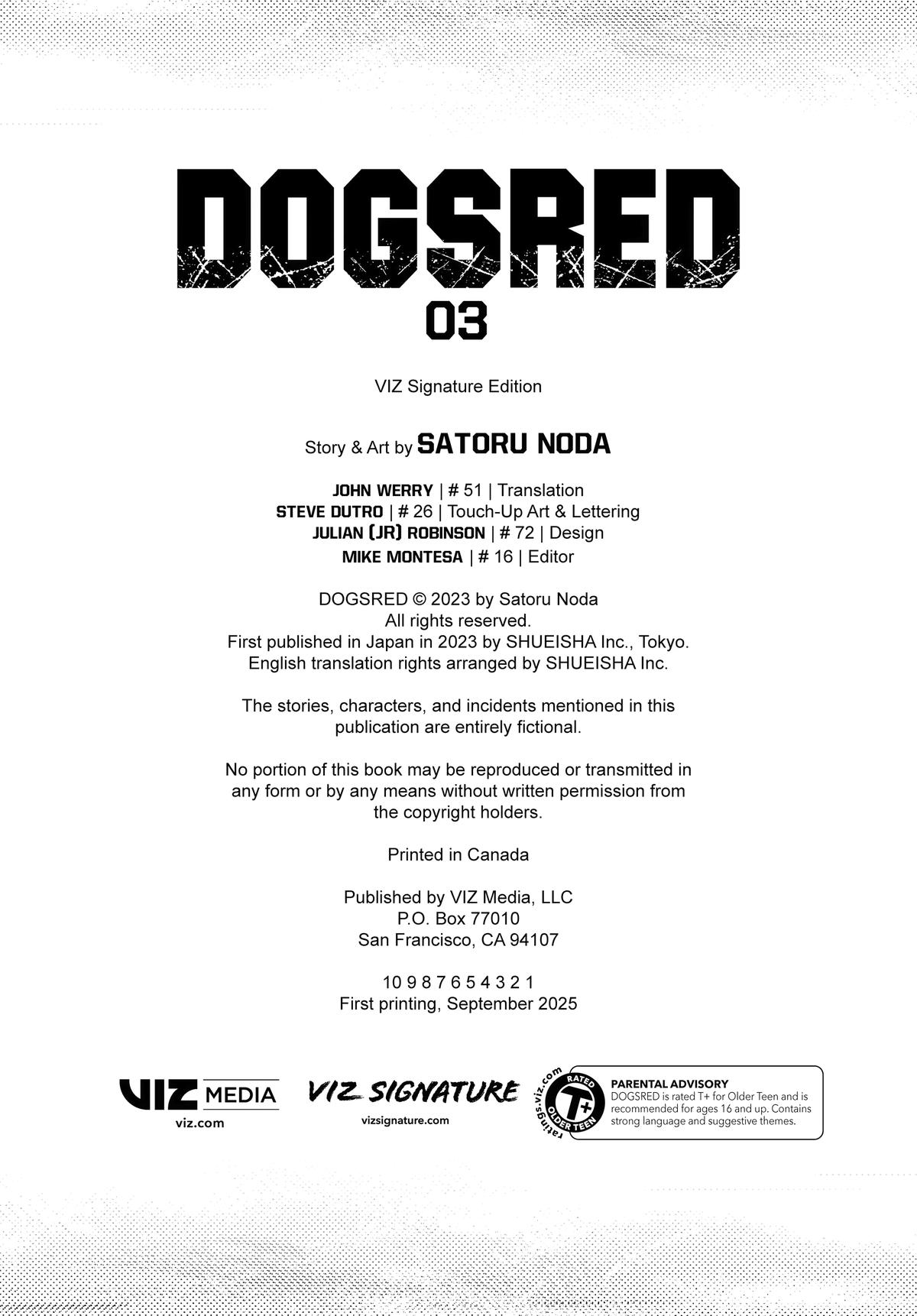 Read Dogsred EN Manga Online