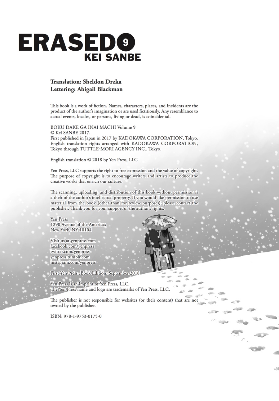 Read Erased EN Manga Online