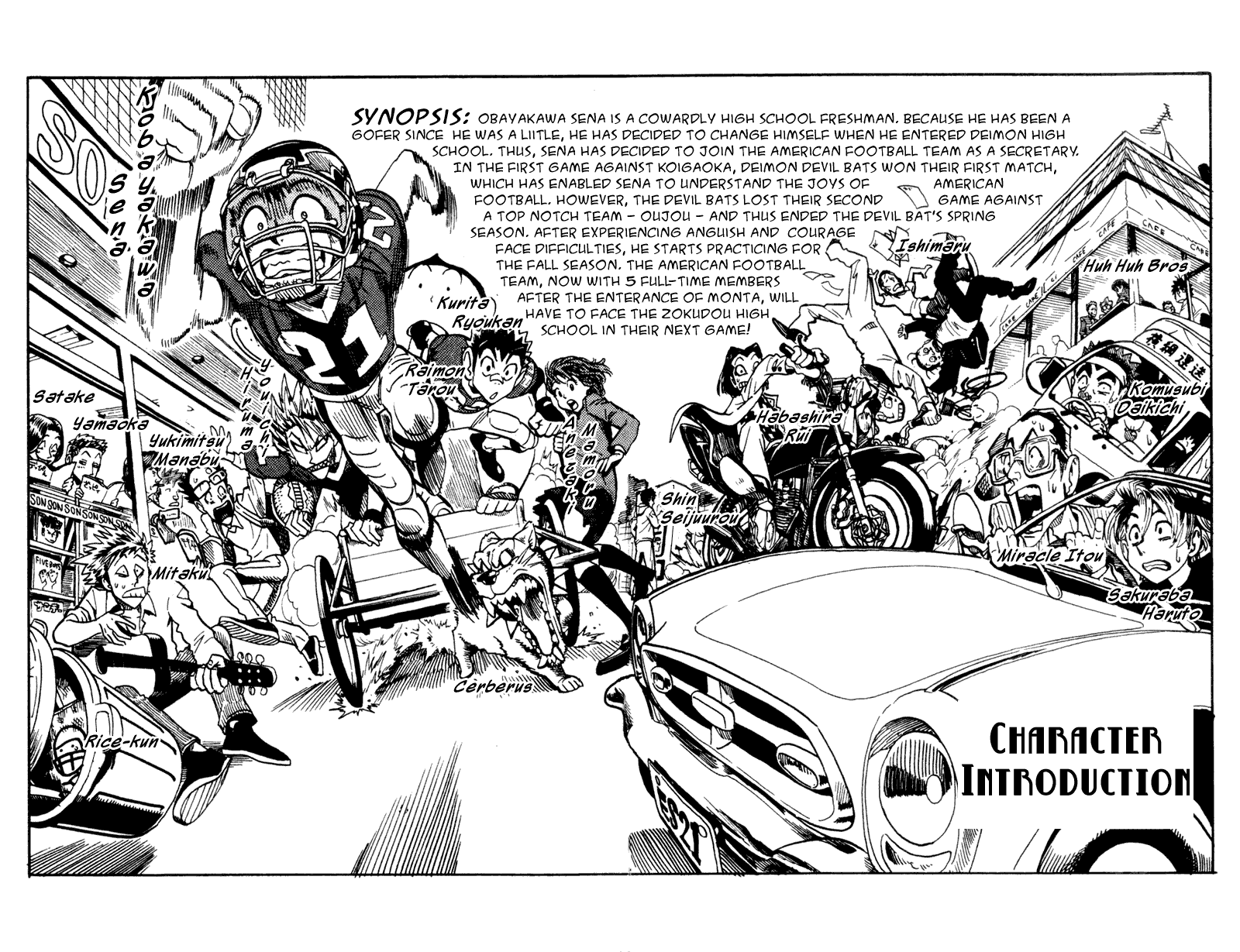 Read Eyeshield 21 EN Manga Online