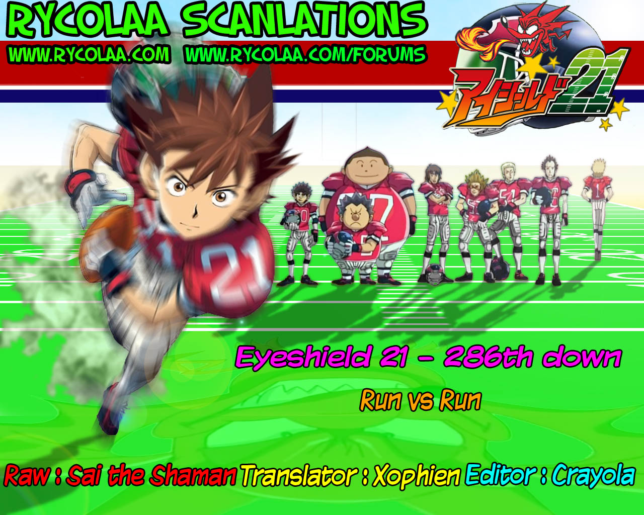 Read Eyeshield 21 EN Manga Online