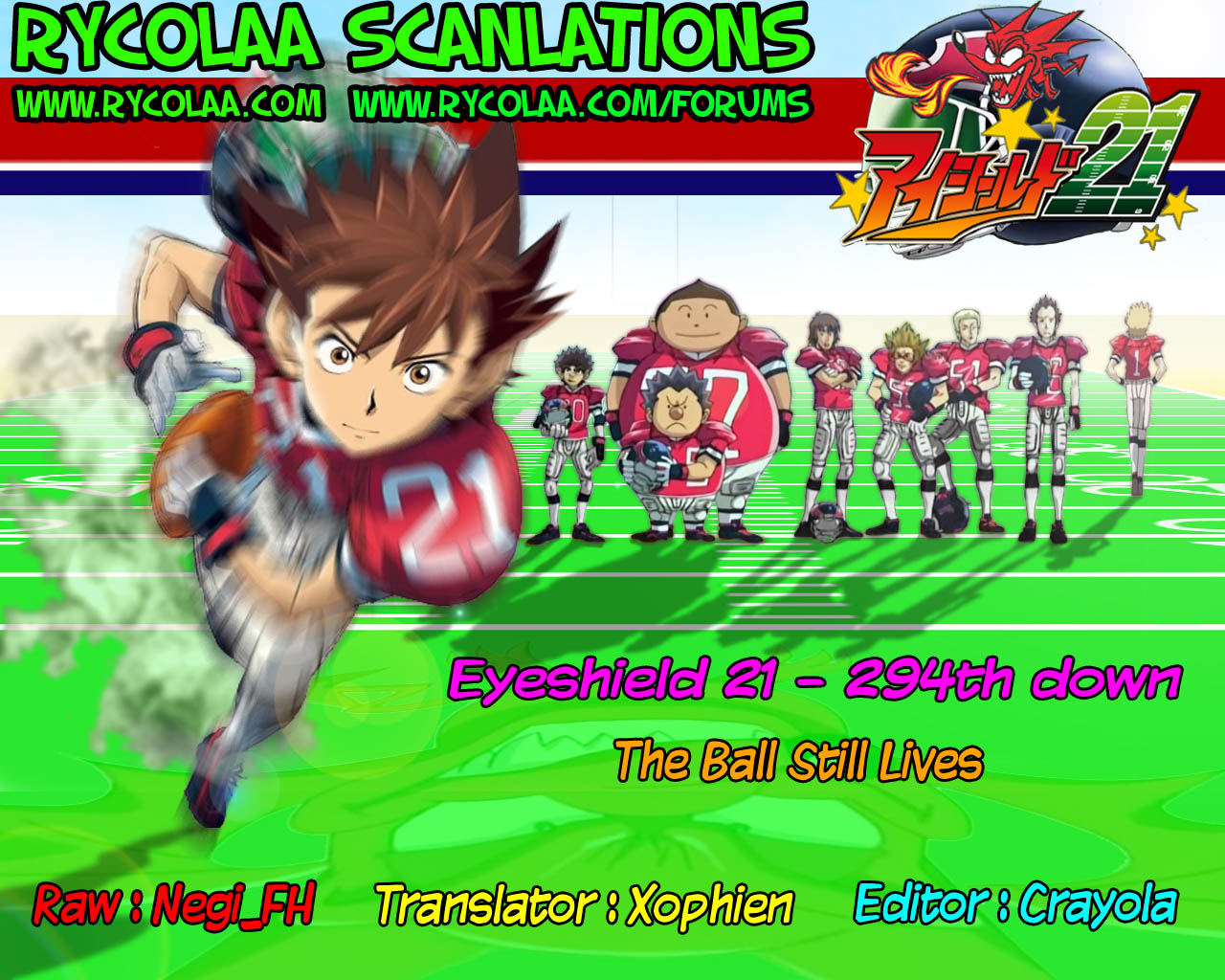 Read Eyeshield 21 EN Manga Online