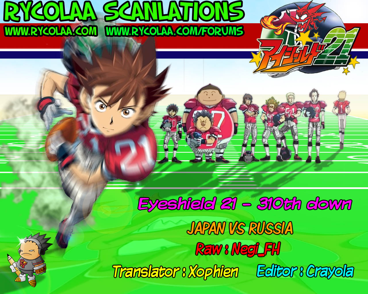 Read Eyeshield 21 EN Manga Online