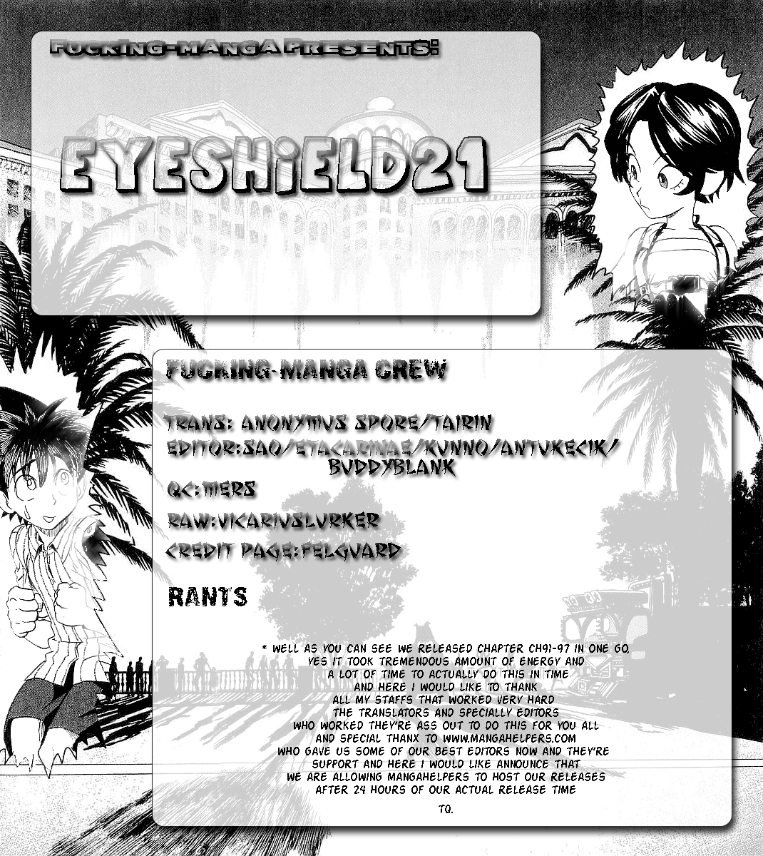 Read Eyeshield 21 EN Manga Online