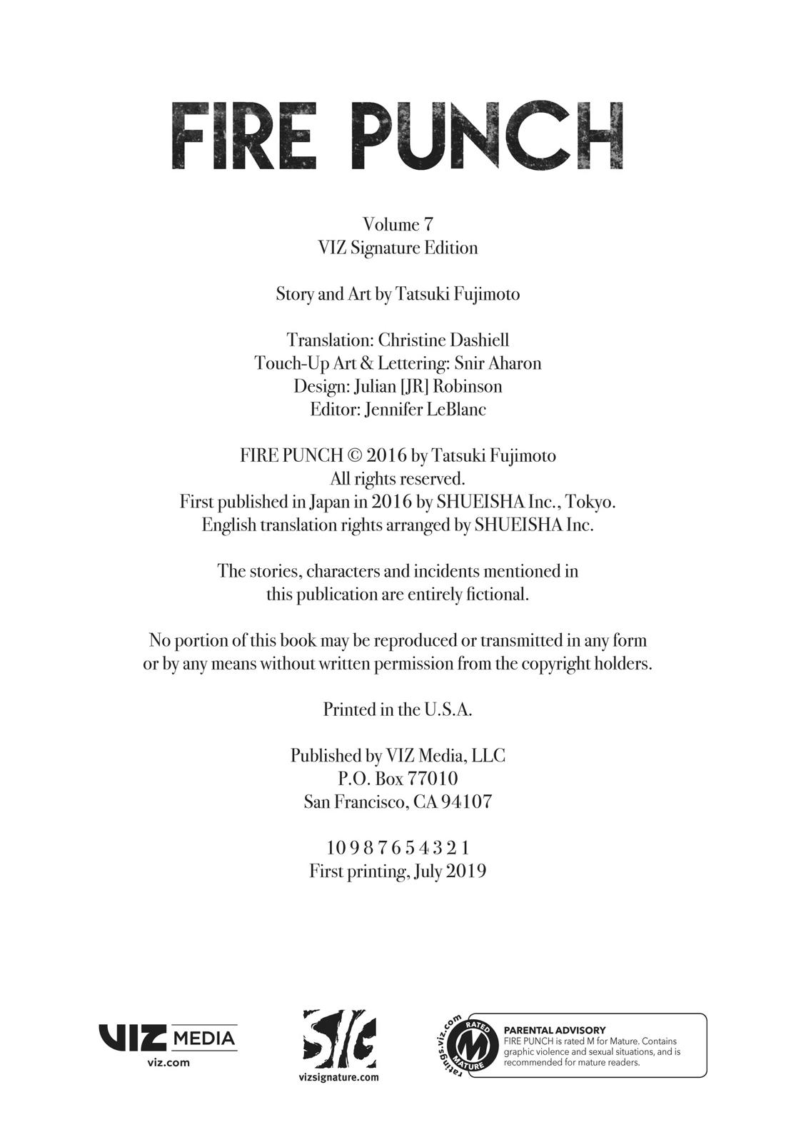 Read Fire Punch EN Manga Online