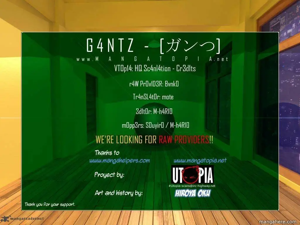 Read Gantz EN Manga Online