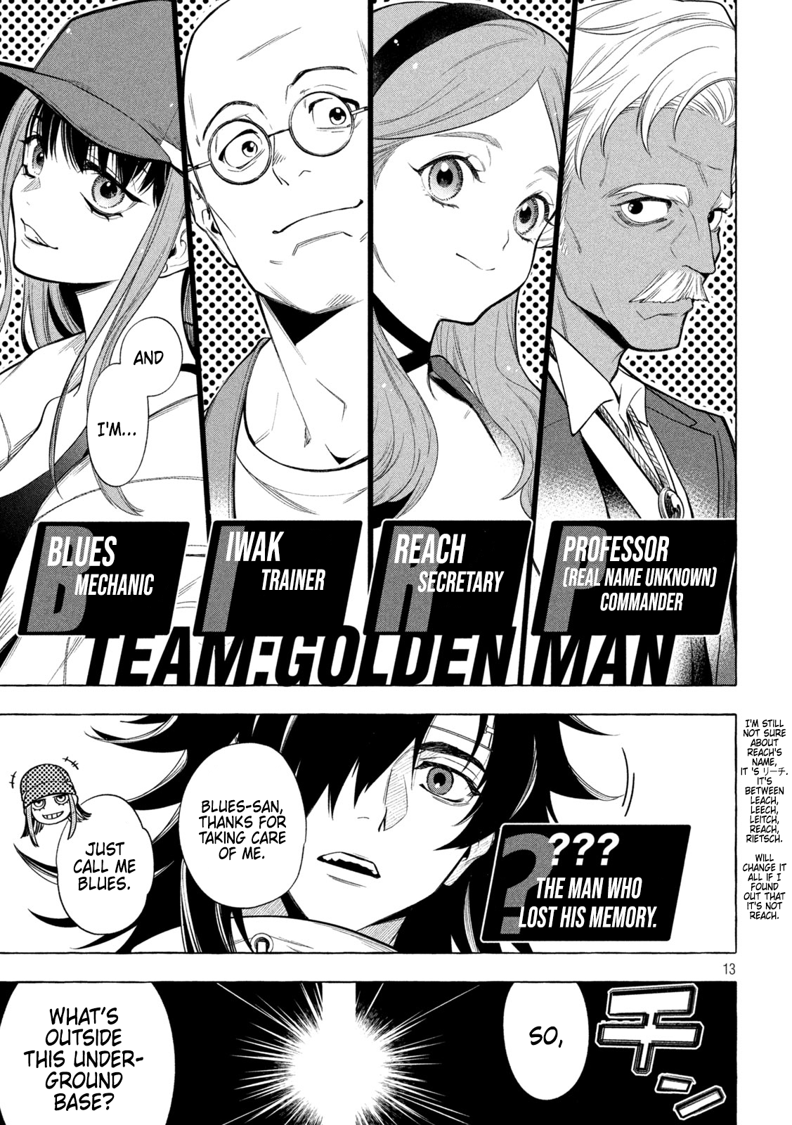 Read Golden Man EN Manga Online
