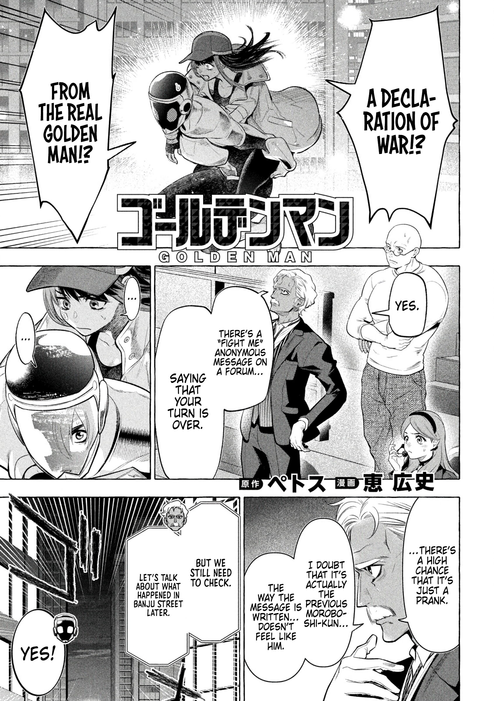 Read Golden Man EN Manga Online