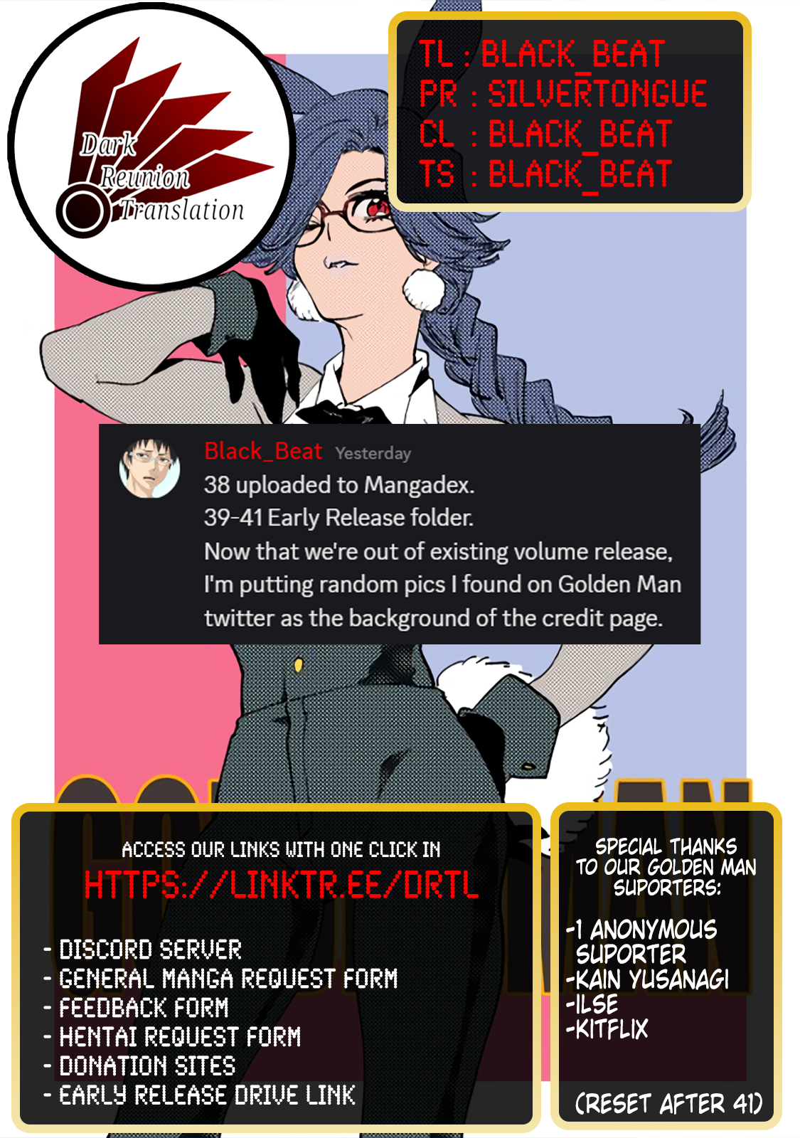 Read Golden Man EN Manga Online