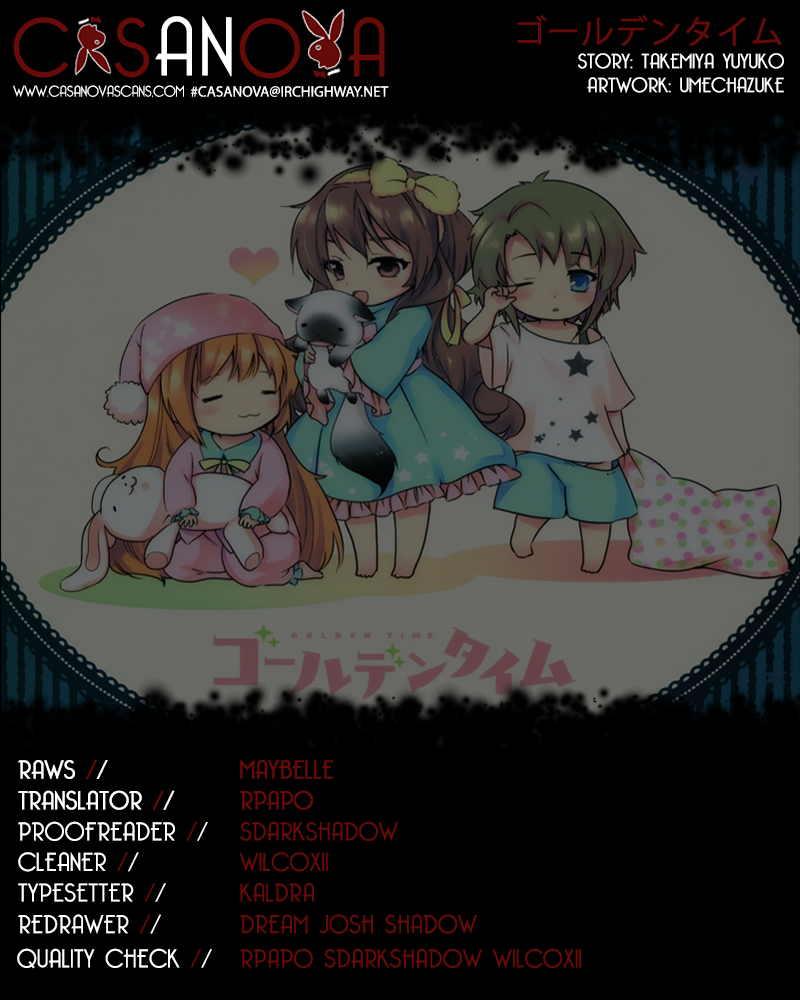 Read Golden Time EN Manga Online